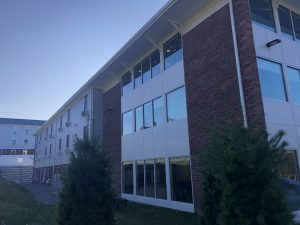 School Building: Thin Brick Veneer