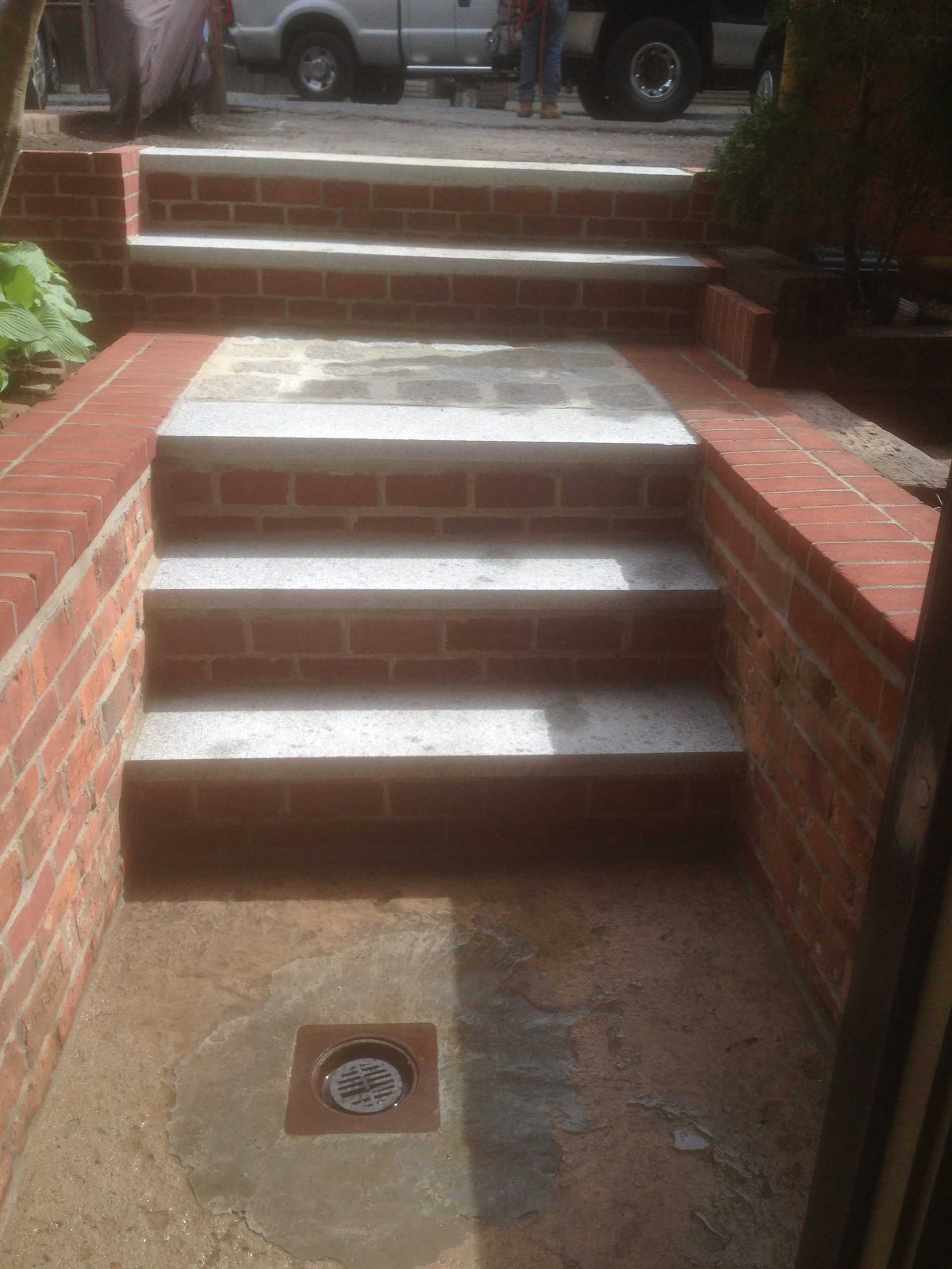 Stairs: Brick - Boston, MA