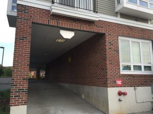 Condominiun: Elevator Shalft and Brick Veneer - Watertown, MA
