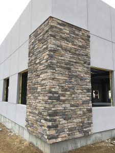 Commercial Building: Stone Wall – West Bridgewater, MA